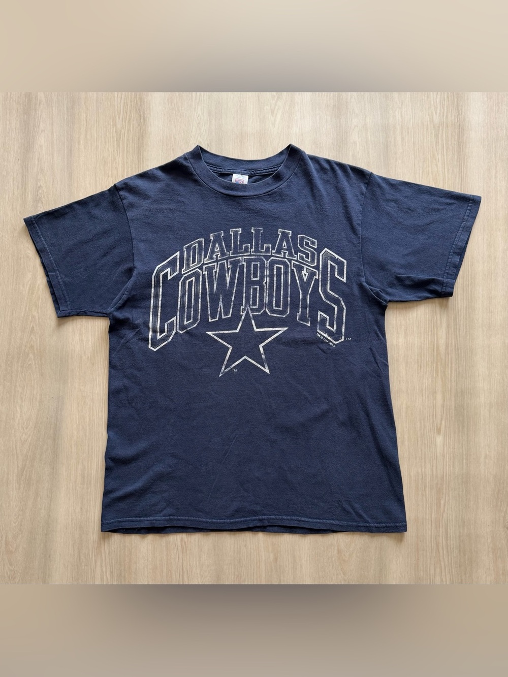 Vintage 90s Logo Athletic Dallas Cowboys Tee Sz L